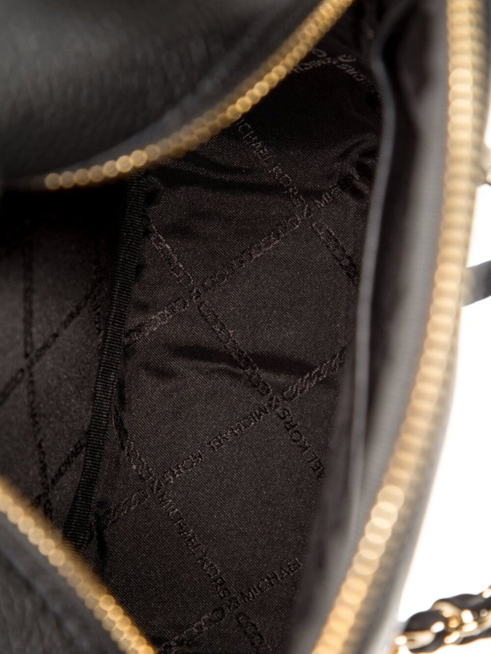 Michael Kors Black Leather Mini Backpack - Picture 5 of 5